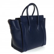 Celine Smooth Calfskin Mini Luggage Ink 3 of 18