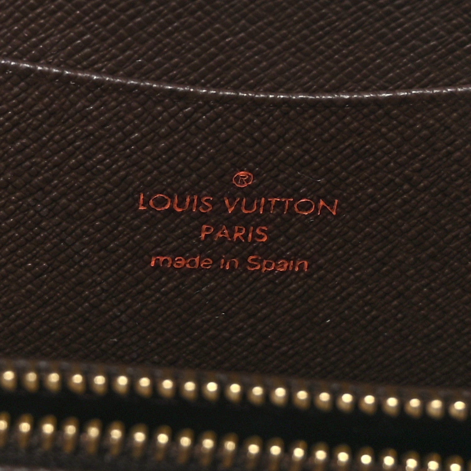 Louis Vuitton Damier Ebene Porte-Monnaie Zippe Zippy Wallet 6 of 6