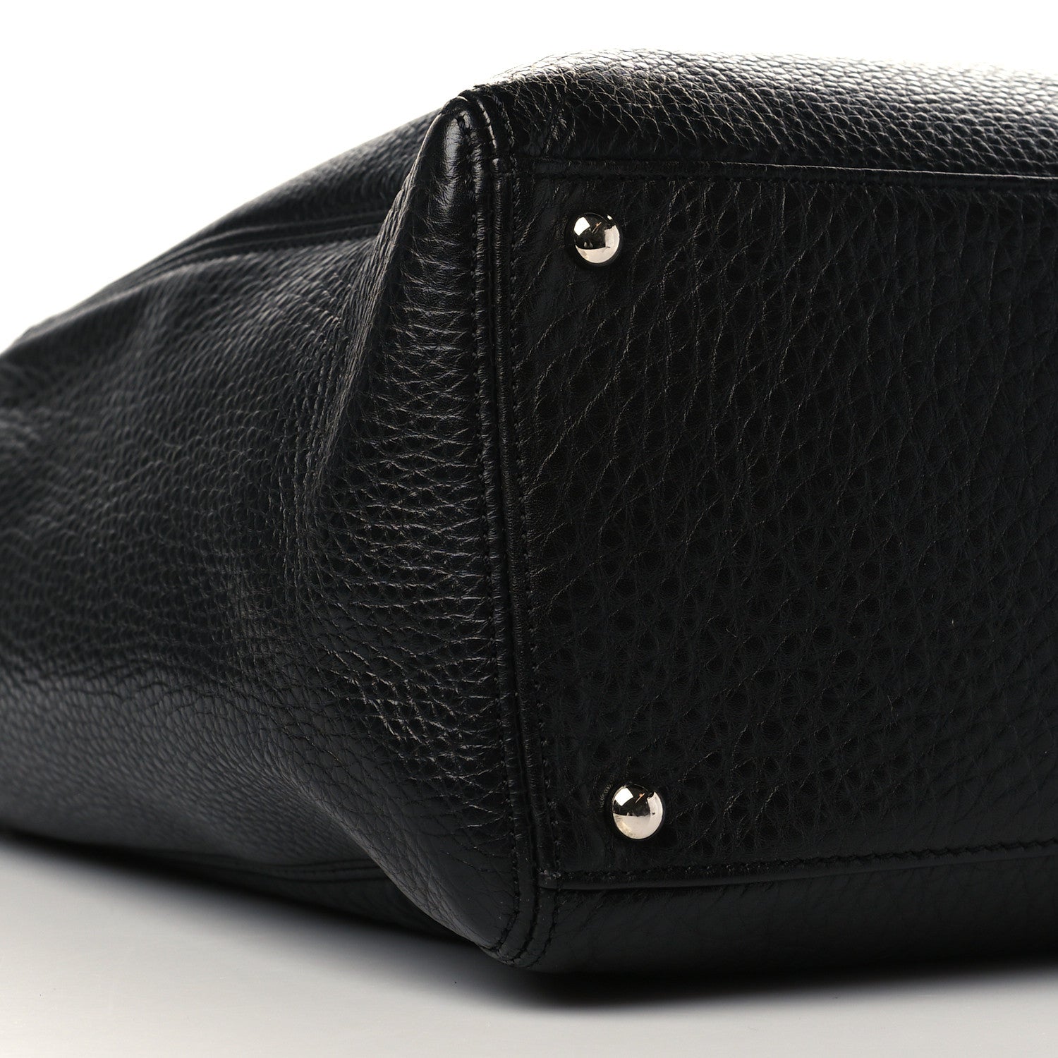 Chanel Deerskin Cerf Executive Shopper Tote Black 9 of 10