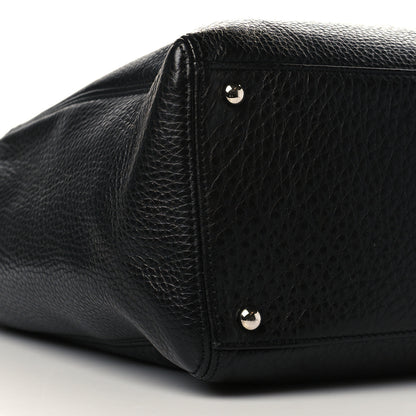 Chanel Deerskin Cerf Executive Shopper Tote Black 9 of 10