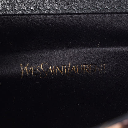 Saint Laurent Pony Hair Leopard Print Y Ligne Clutch 3 of 9