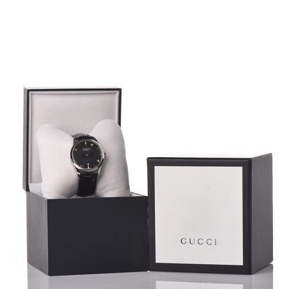 Gucci Stainless Steel Alligator 38mm G-Timeless Charm Automatic Watch Black 13 of 13
