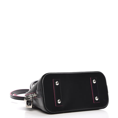 Louis Vuitton Epi Alma BB Black Hot Pink 4 of 6