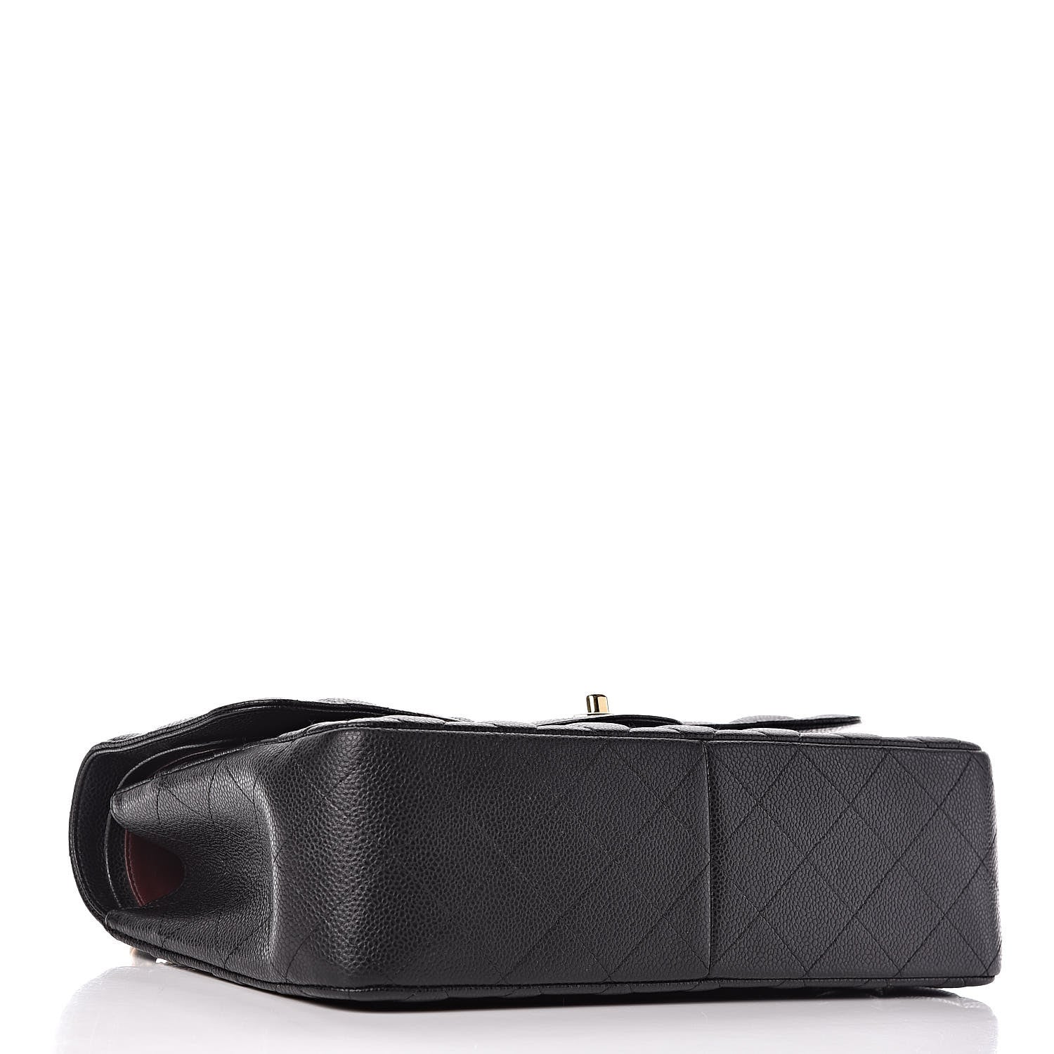 Chanel Caviar Quilted Jumbo Double Flap Black 4 of 24