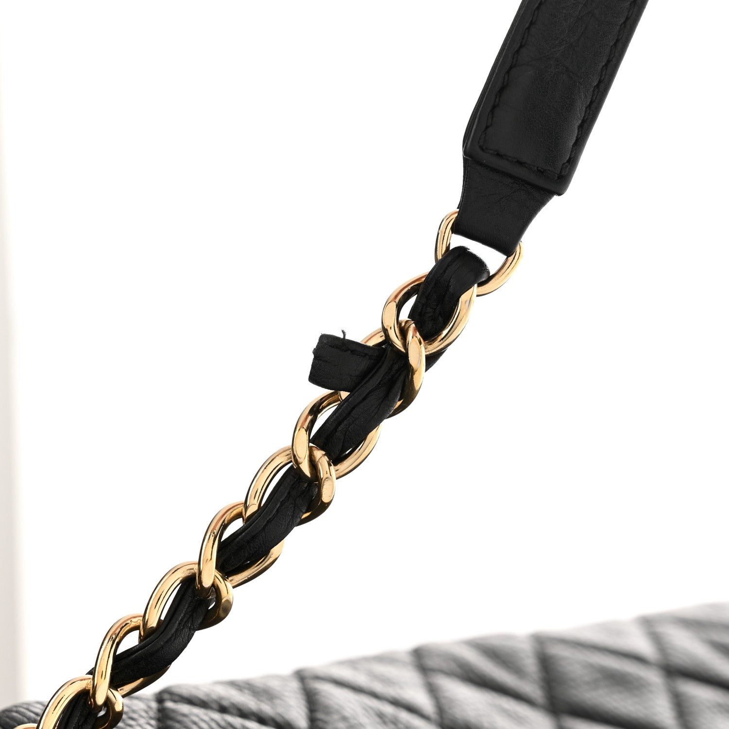 Chanel Calfskin Quilted XXL Travel Flap Bag Black 12 of 13