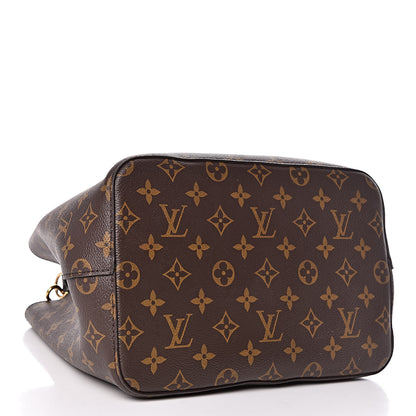 Louis Vuitton Monogram Neonoe MM Black 4 of 10