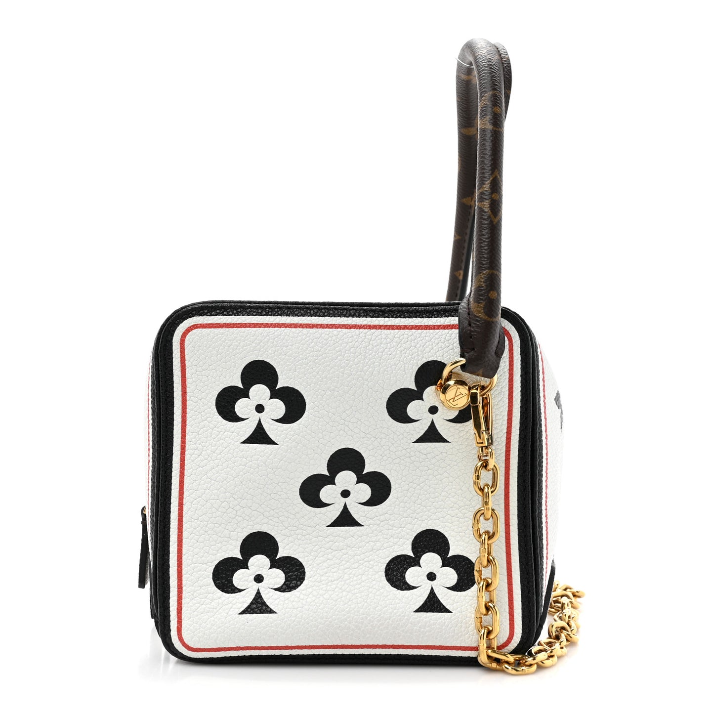 Taurillon Game On Square Dice Bag White