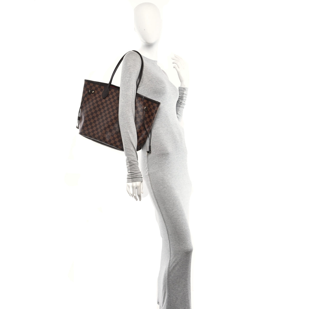 Louis Vuitton Damier Ebene Neverfull MM 2 of 9