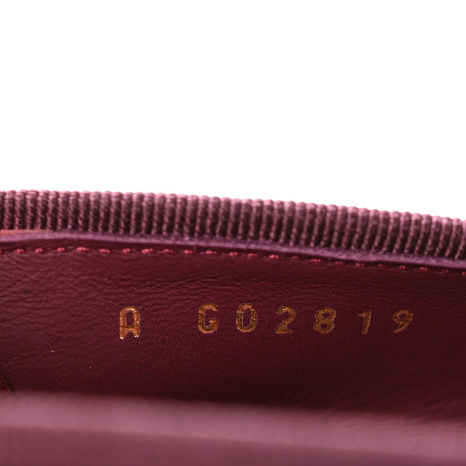 Chanel Suede Calfskin Patent Cap Toe CC Ballerina Flats 38.5 Burgundy 9 of 9