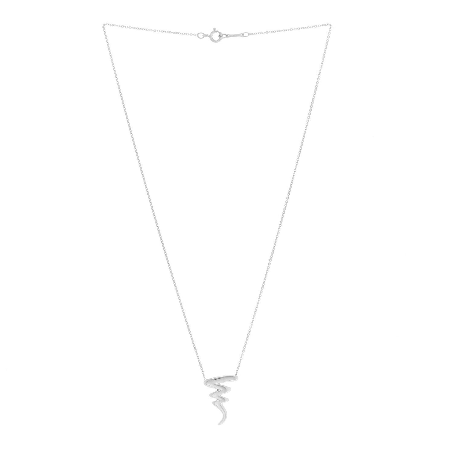 Sterling Silver Paloma Picasso Scribble Pendant Necklace