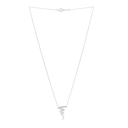 Tiffany Sterling Silver Paloma Picasso Scribble Pendant Necklace 3 of 6