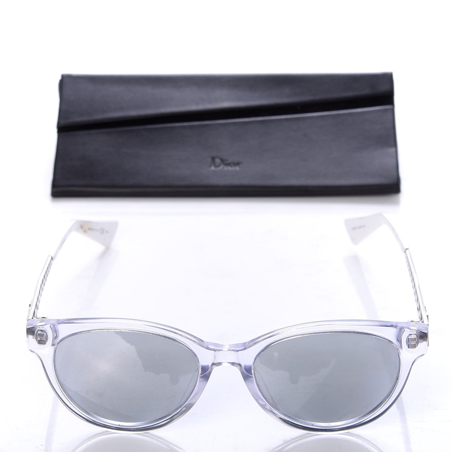 Acetate Diorama 7 Sunglasses White