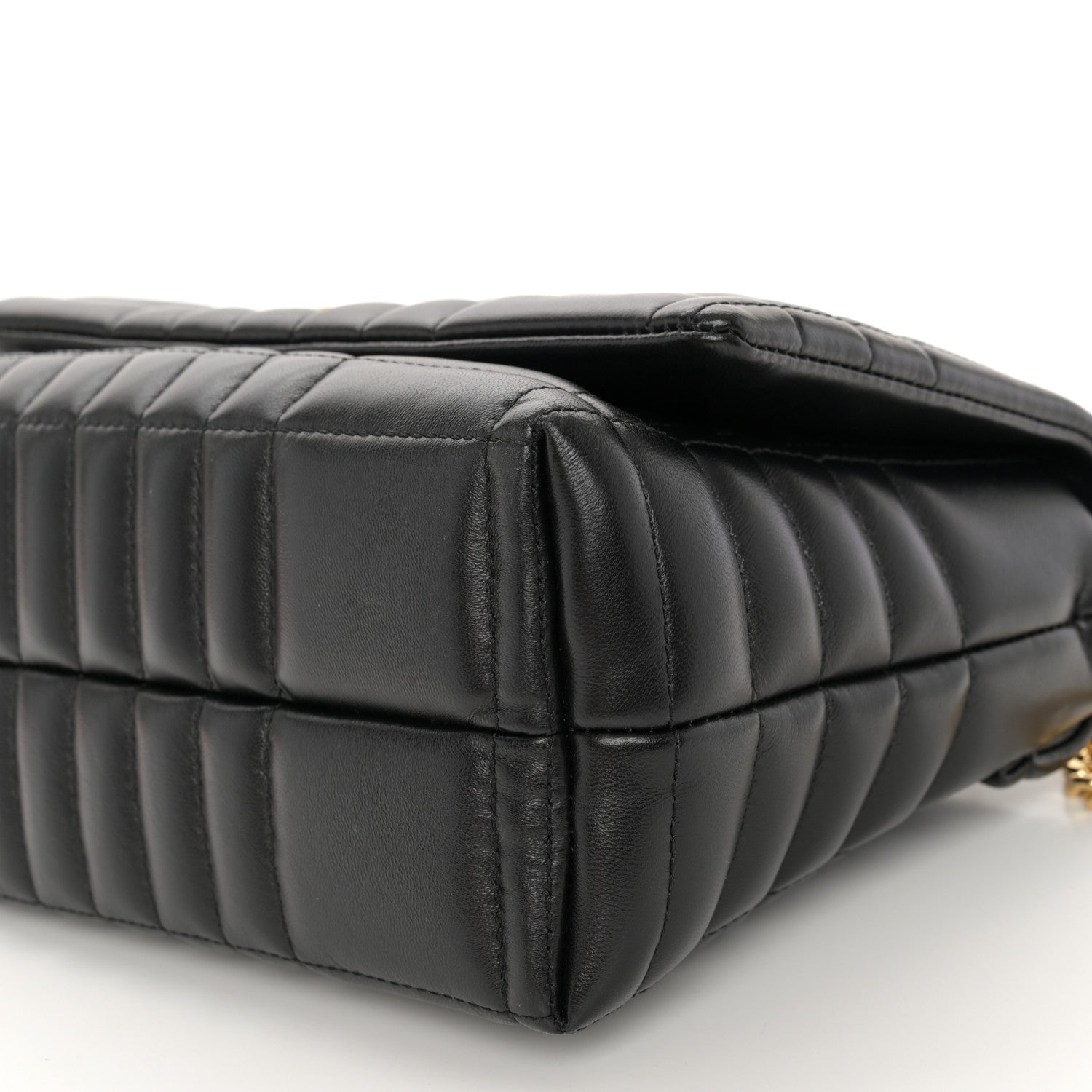 Burberry Lambskin Quilted Small Lola Bag Black 9 of 9