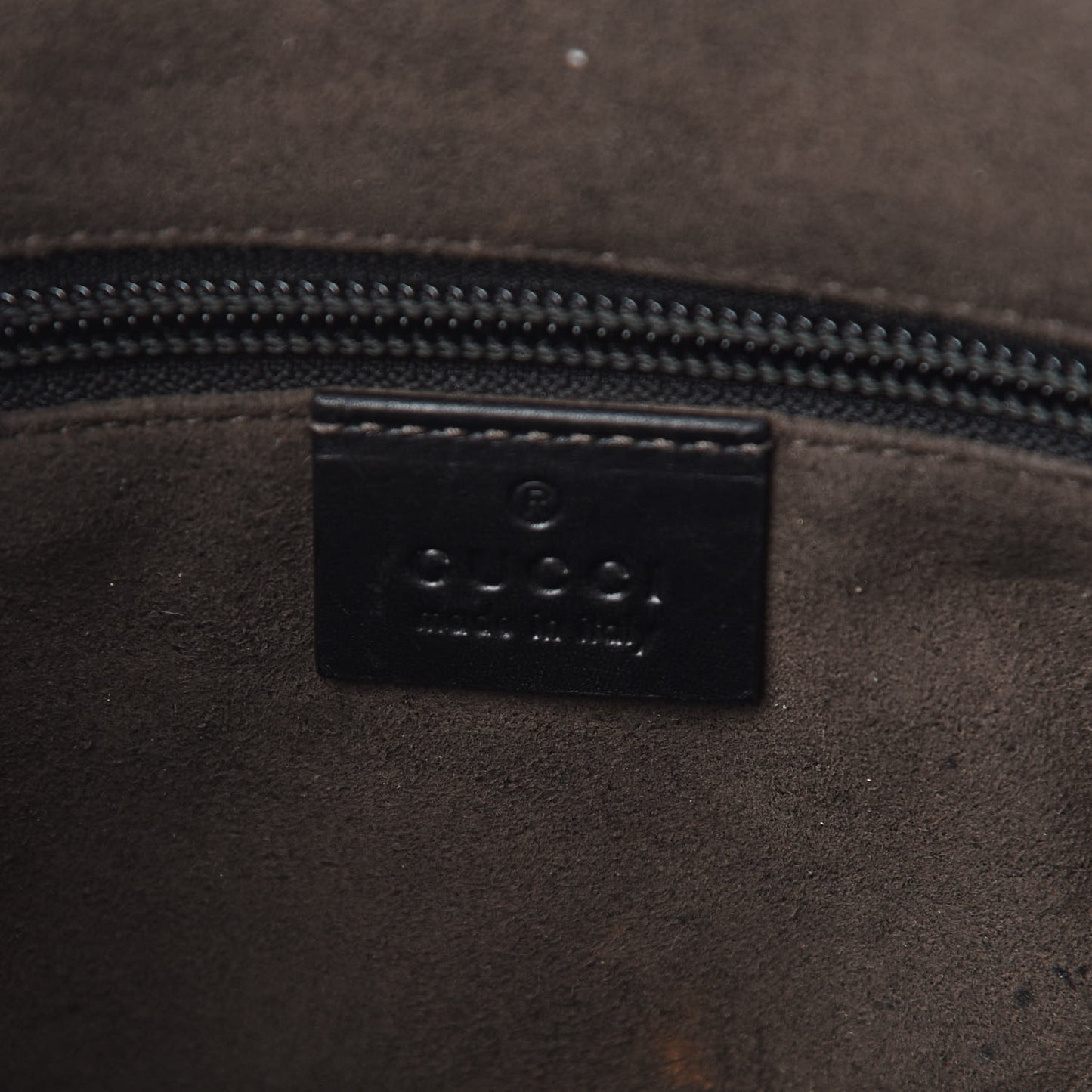 Guccissima Signature Small Messenger Bag Black