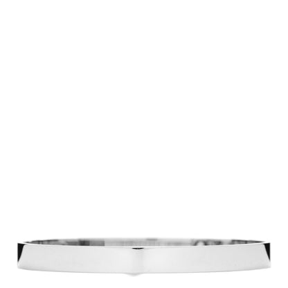 Hermes 18K White Gold Pave Diamond PM Collier De Chien Bracelet SH 2 of 4
