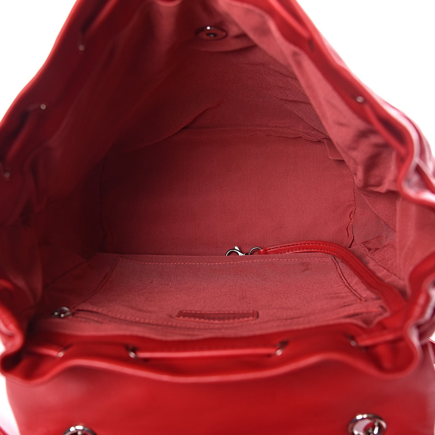 Lambskin Quilted Large Urban Spirit Backpack Red