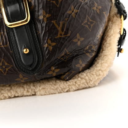 Louis Vuitton Patent Monogram Shearling Sac Thunder 12 of 12