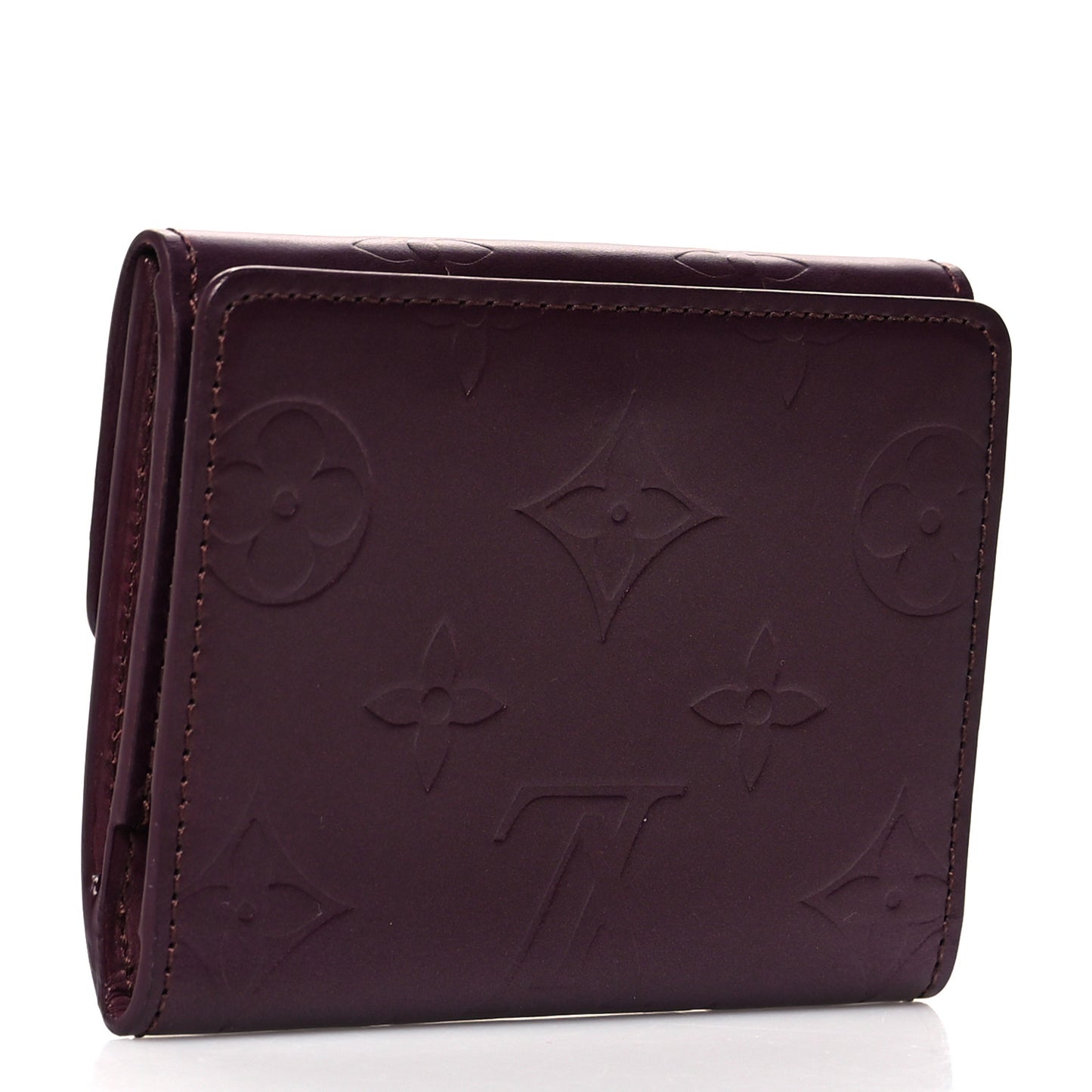 Mat Monogram Ludlow Wallet Violet