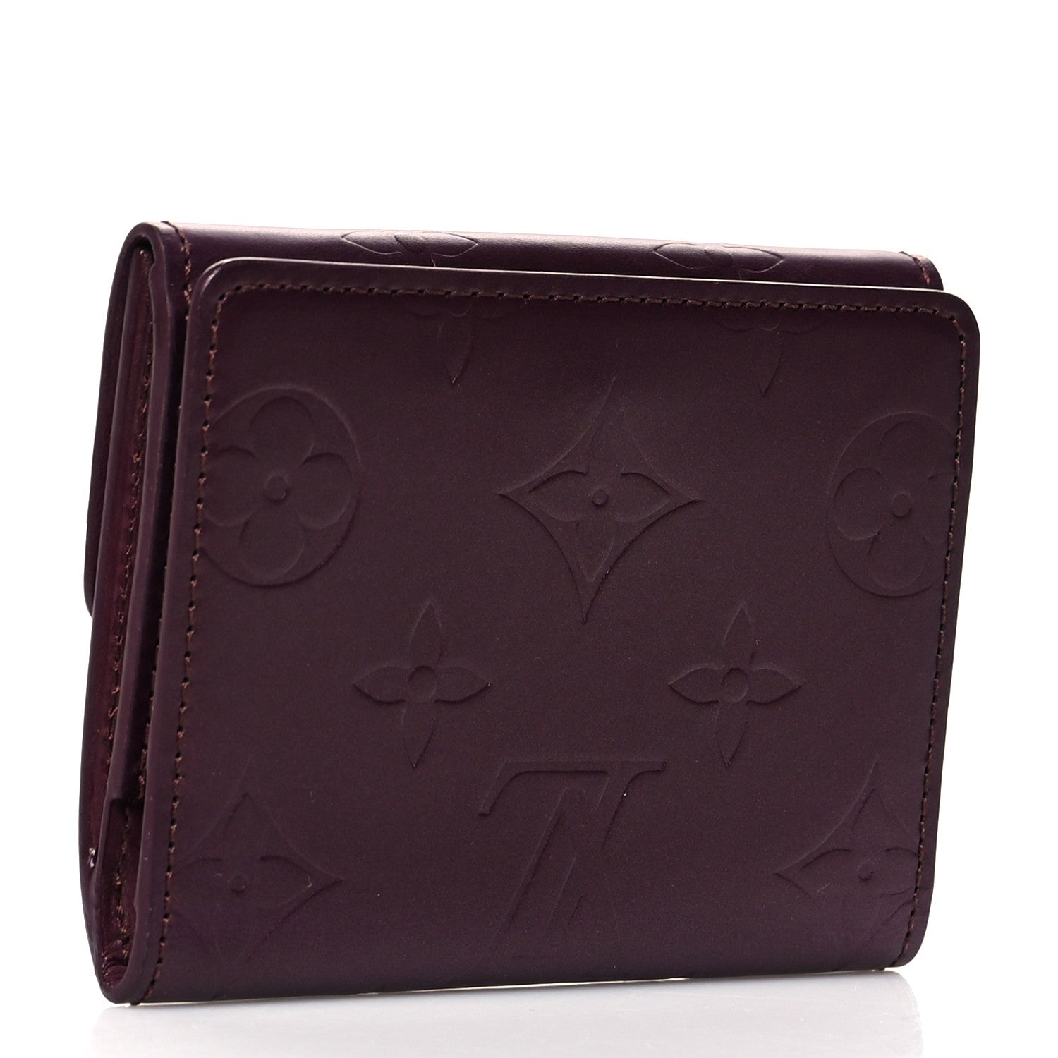 Louis Vuitton Mat Monogram Ludlow Wallet Violet 3 of 8