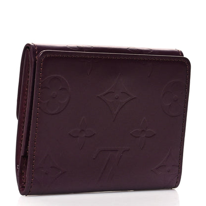 Louis Vuitton Mat Monogram Ludlow Wallet Violet 3 of 8