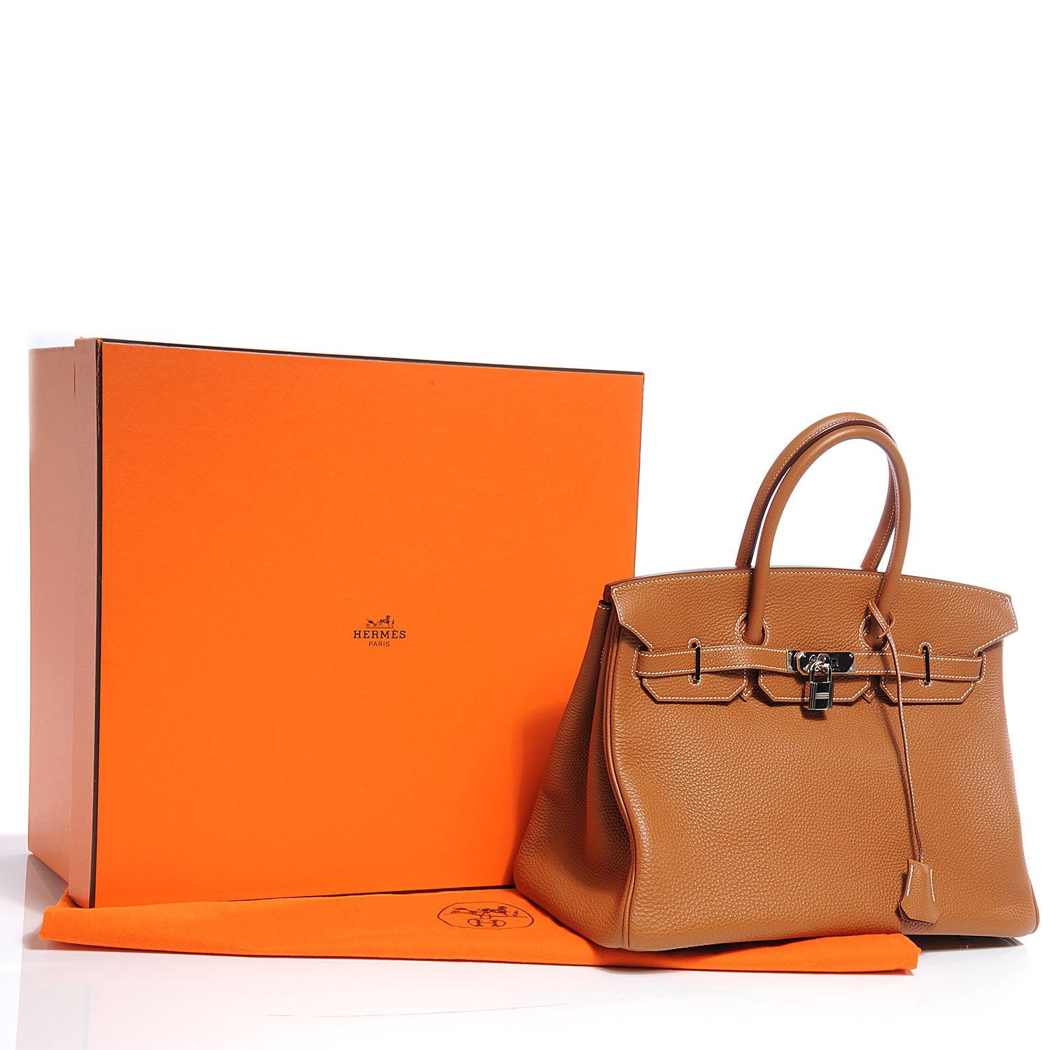 Hermes Togo Birkin 35 Gold 5 of 10