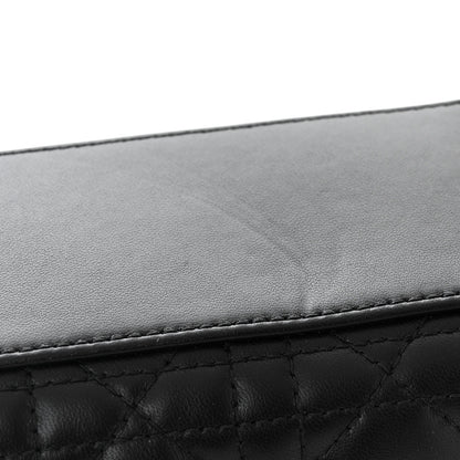 Christian Dior Lambskin Cannage Small My ABCDior Lady Dior Black 11 of 11