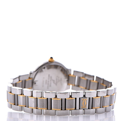 Cartier Stainless Steel 18K Yellow Gold 28mm Must De 21 Quartz Watch 4 of 10