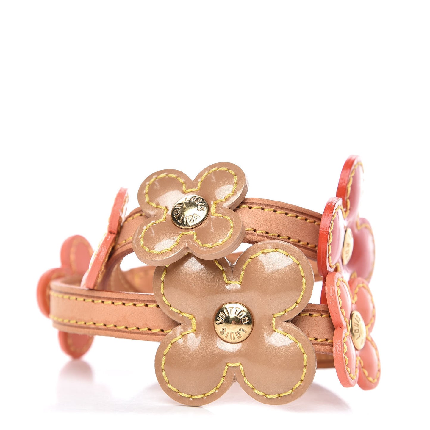 Patent Fleur Double Wrap Bracelet