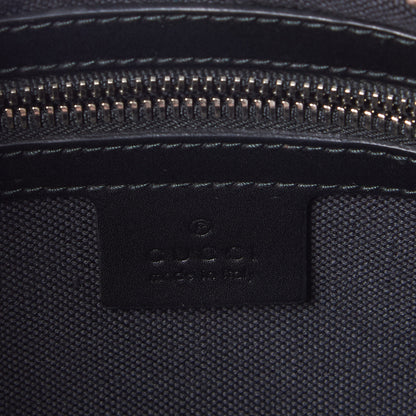 Gucci Soft GG Supreme Monogram Web Belt Bag Black Grey 7 of 8