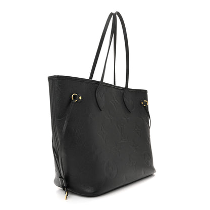 Louis Vuitton Empreinte Monogram Giant Neverfull MM Black 4 of 25