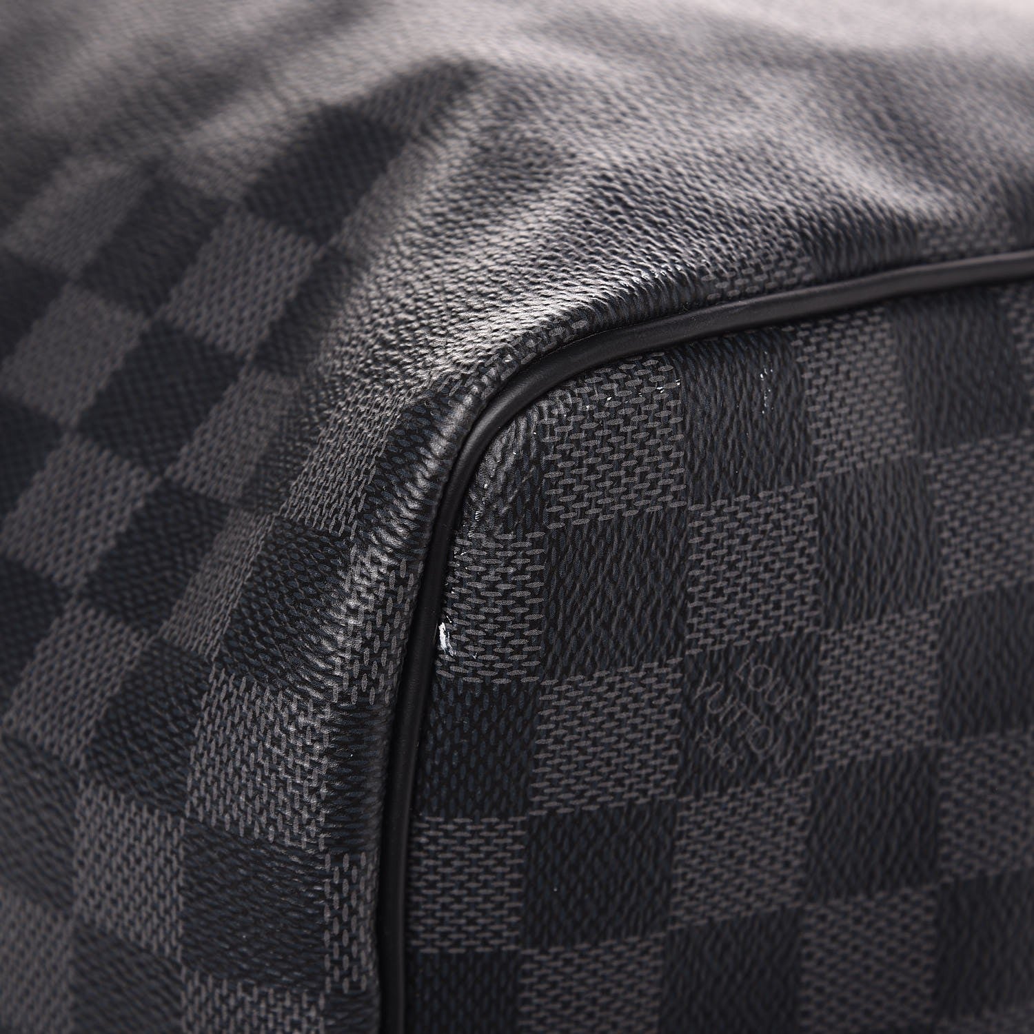Louis Vuitton Damier Graphite Rope Keepall 55 Blue 7 of 9