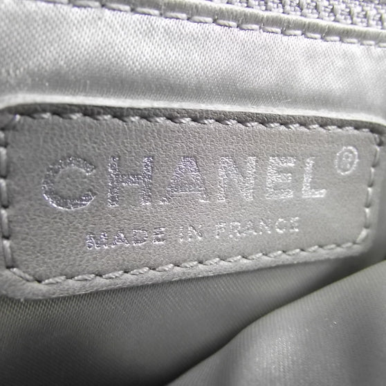 Lambskin Quilted Flap Black