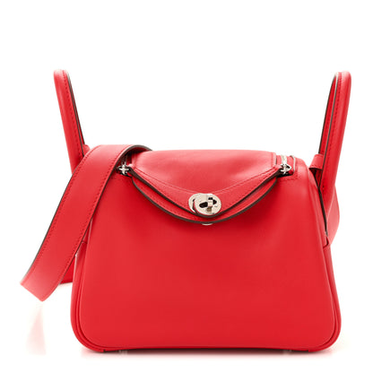 Hermes Swift Mini Lindy 20 Rouge de Coeur 1 of 11