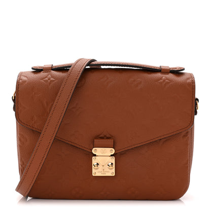 Louis Vuitton Empreinte Pochette Metis Cognac 1 of 10