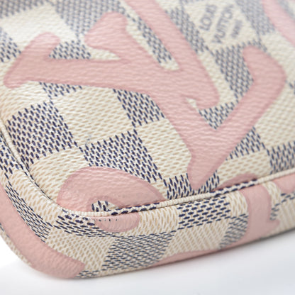 Louis Vuitton Damier Azur Tahitienne Mini Pochette Accessories 9 of 11