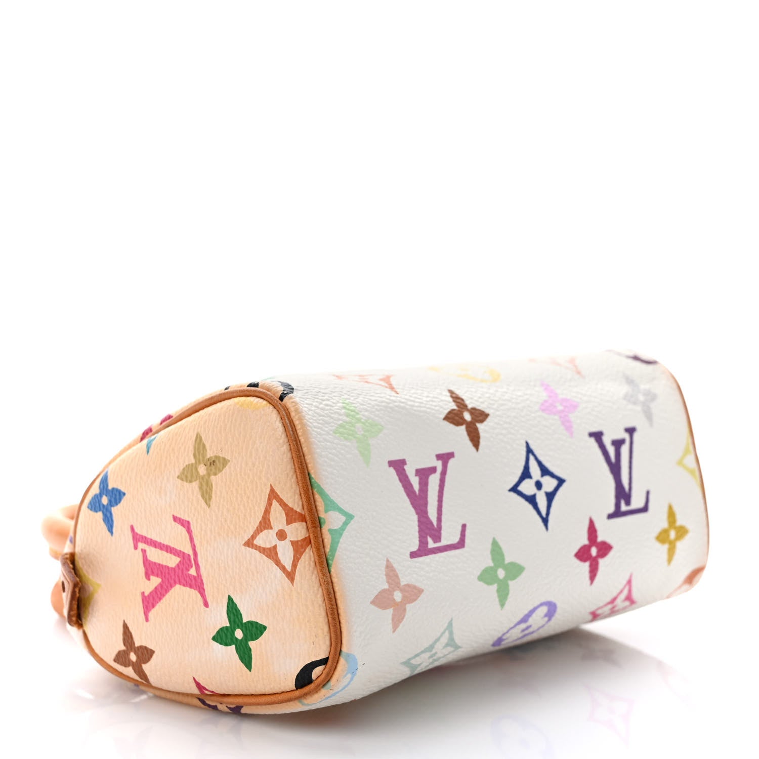 Louis Vuitton Monogram Multicolor Mini Sac HL Speedy White 4 of 10