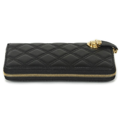 Marc Jacobs Leather Quilted Deluxe Wallet Black 3 of 14