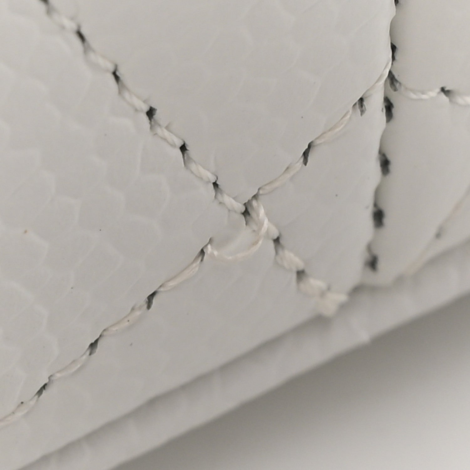 Chanel Caviar Quilted Medallion Tote White 14 of 16