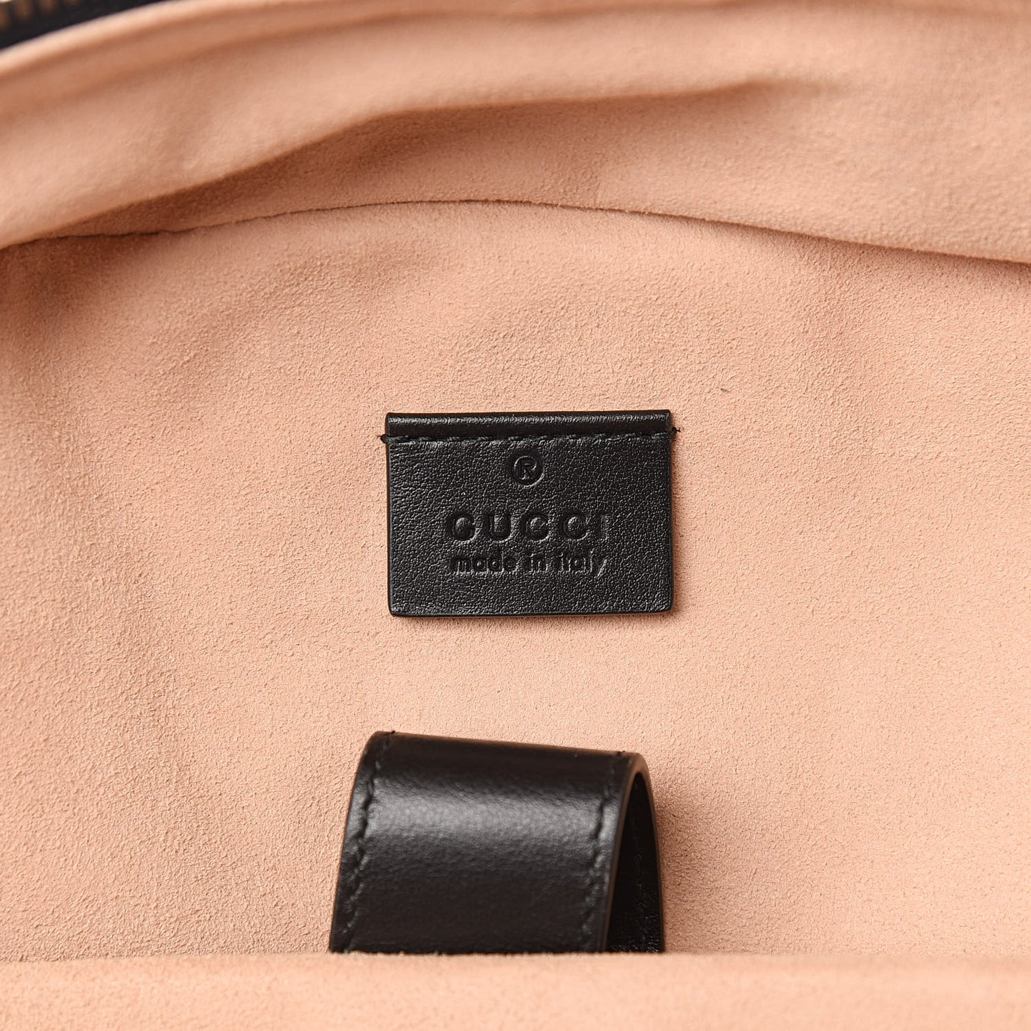Calfskin Matelasse GG Marmont Day Backpack Black
