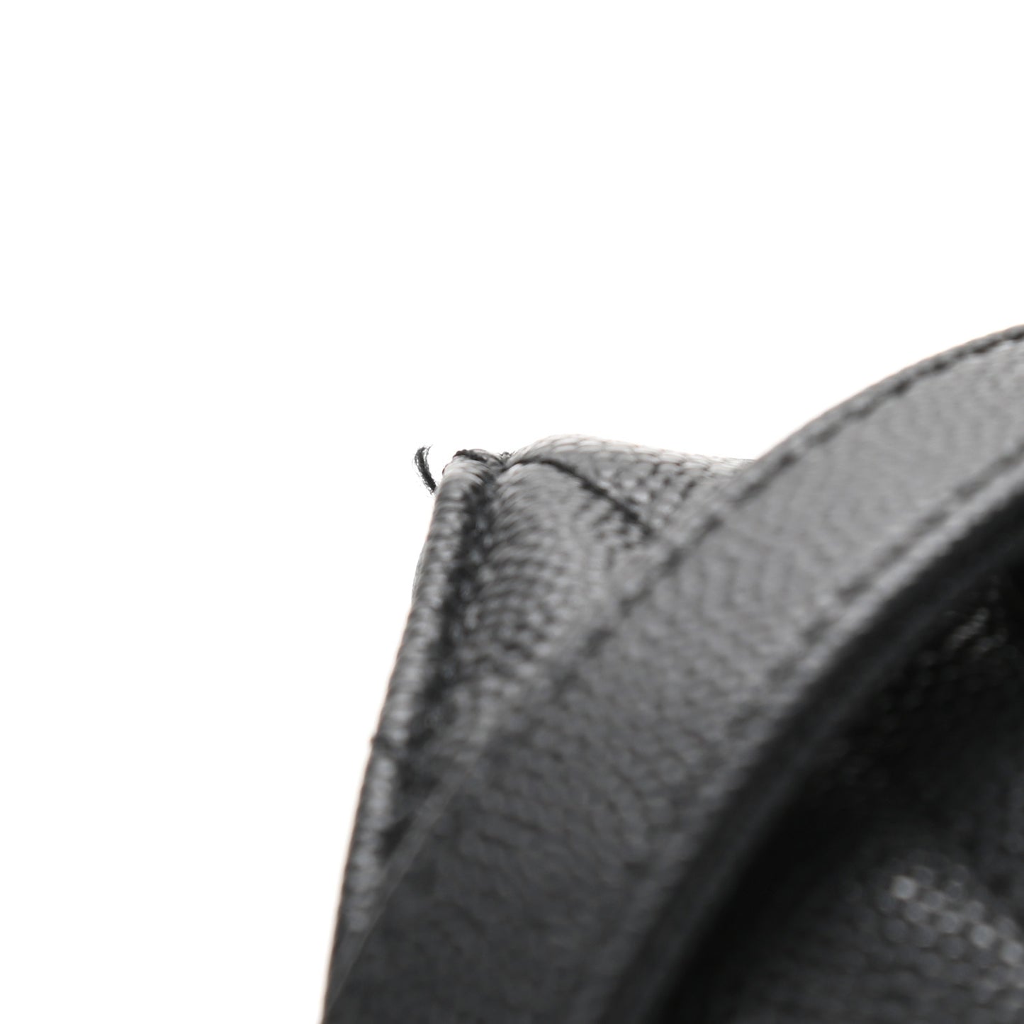 Caviar Chevron Quilted Mini Coco Handle Flap Dark Grey