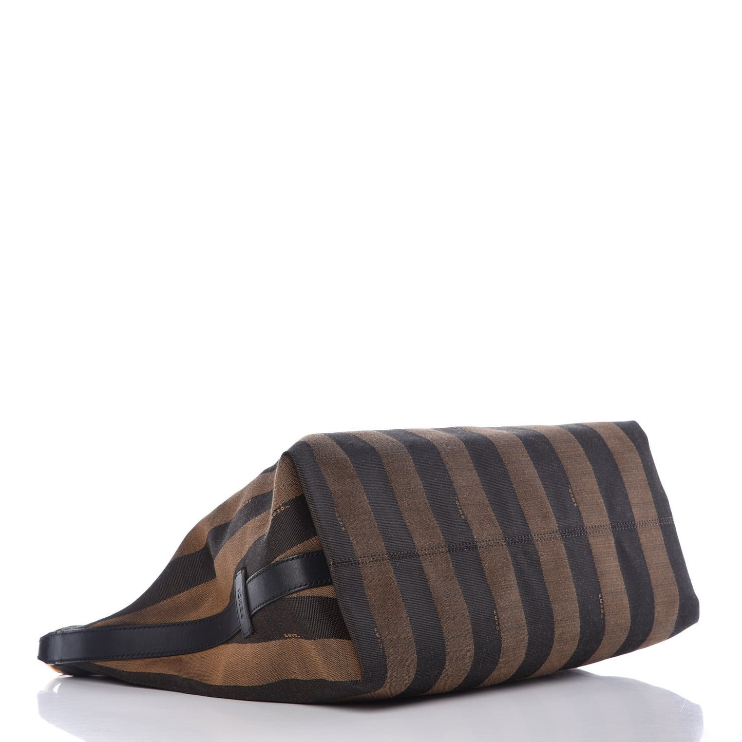 Pequin Cuoio Vegetale Large Hobo Tobacco Rosso Black