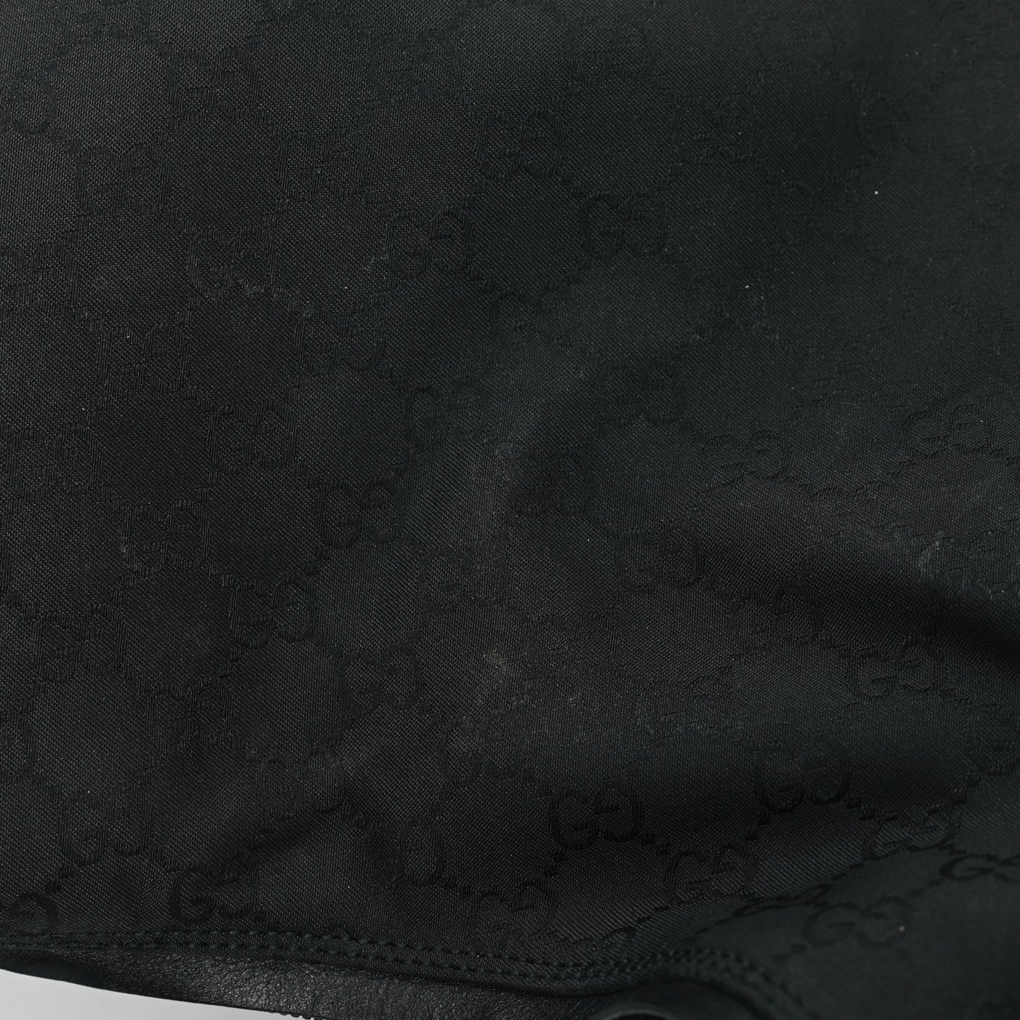 Nylon Monogram Large Hobo Black