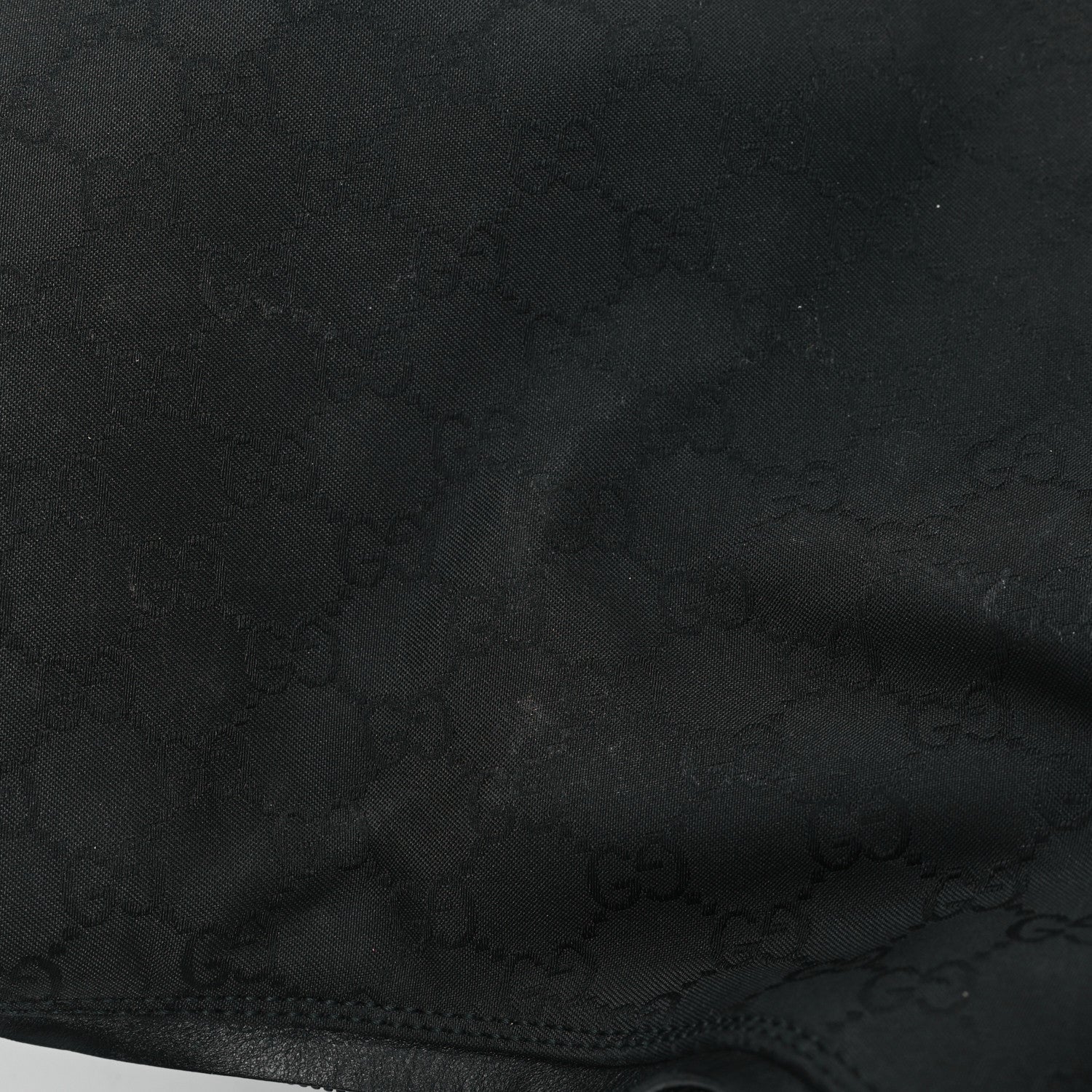 Gucci Nylon Monogram Large Hobo Black 12 of 17