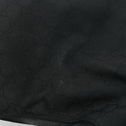 Gucci Nylon Monogram Large Hobo Black 12 of 17