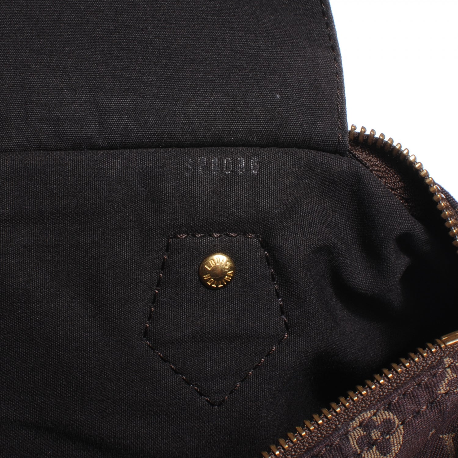 Louis Vuitton Mini Lin Speedy 30 Ebene 6 of 7