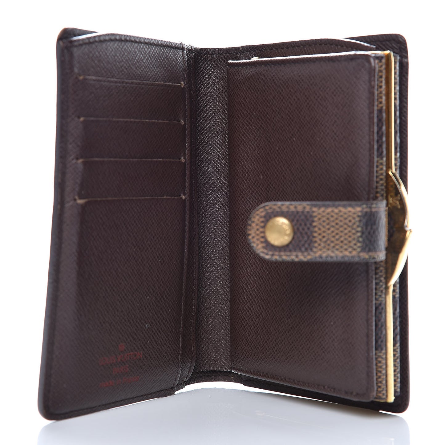 Damier Ebene French Purse Wallet