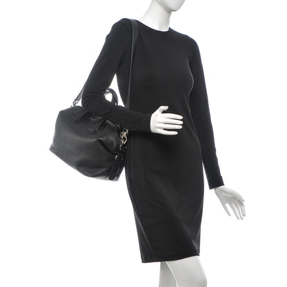 Givenchy Pebbled Calfskin Small Nightingale Black 2 of 7