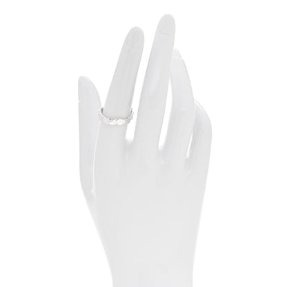 Tiffany Sterling Silver Paloma Picasso Modern Hearts Band Ring 54 7 2 of 4