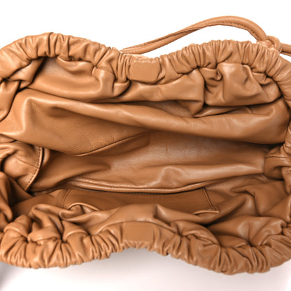 Mansur Gavriel Lambskin Cloud Clutch Caramel 5 of 9