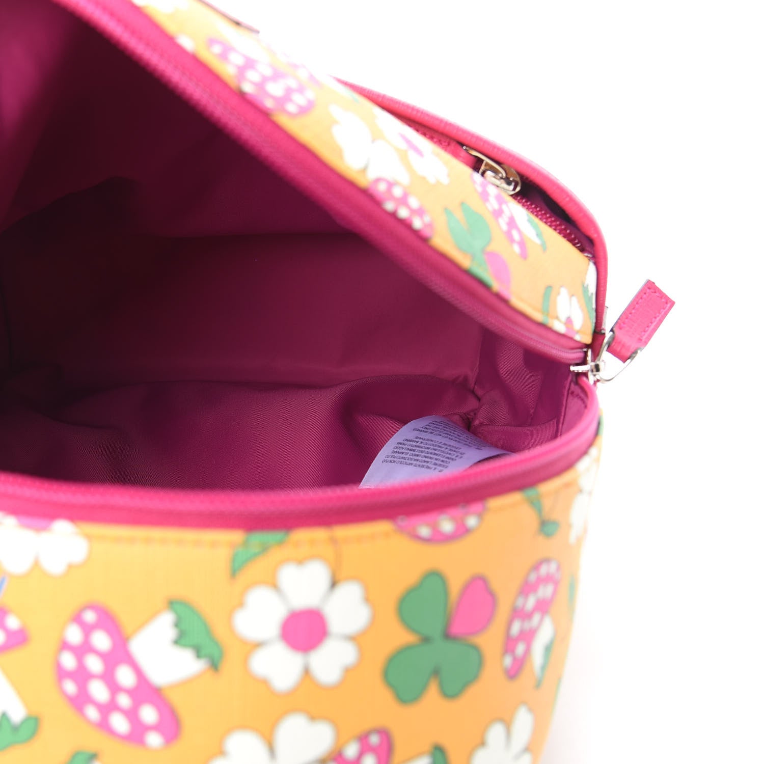 Gucci Canvas Childrens Flower Mushroom Print Backpack 4 of 9